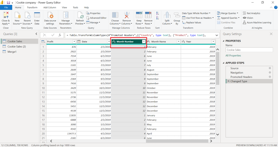 Customizing X-Axis Order in Power BI